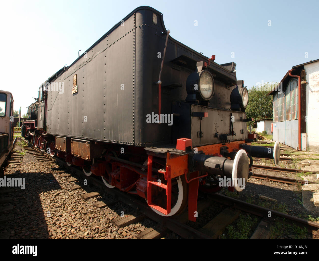 Museum für Industrie und Eisenbahn im unteren Silesia.PKP Klasse OK1-325 Stockfoto