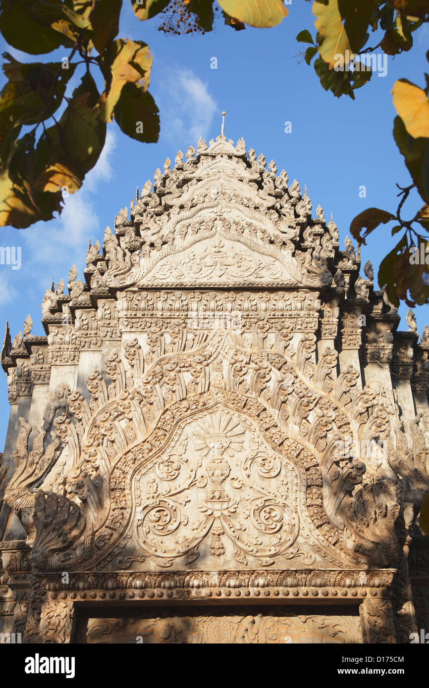 Stupa im Wat Han Chey, Kampong Cham, Kambodscha Stockfoto