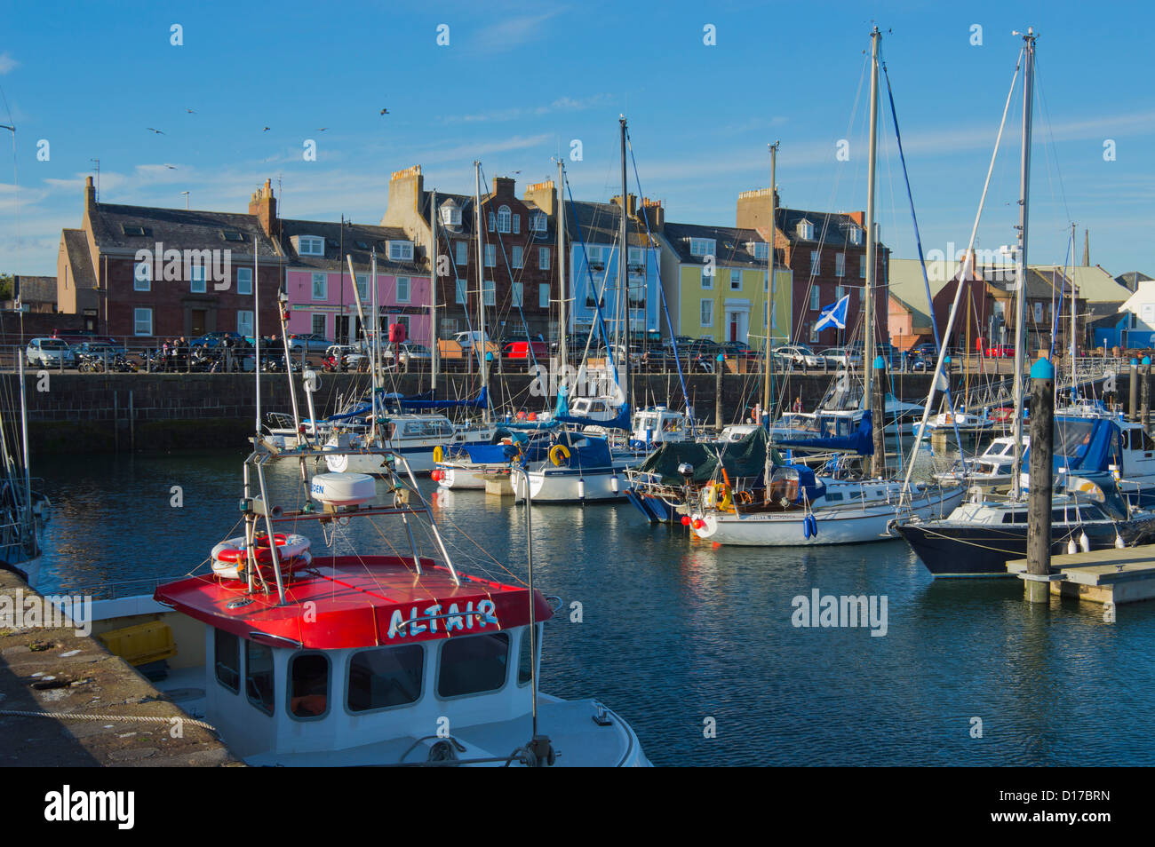 Arbroath Hafen, Tayside, Scotland, UK Stockfoto