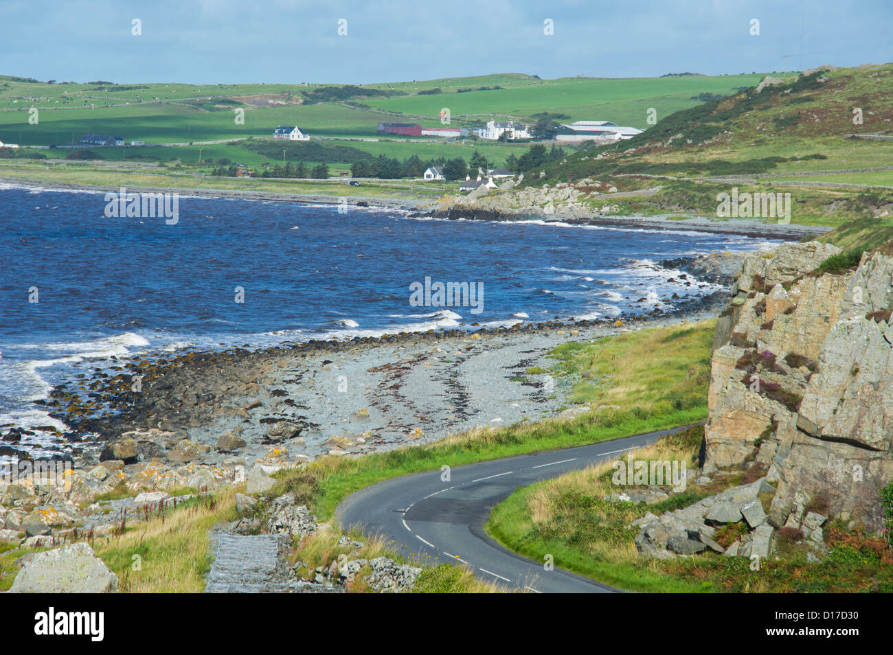 Küste, Luce, Bucht, Auchenmalg, Machars, Wigtownshire, Schottland Stockfoto