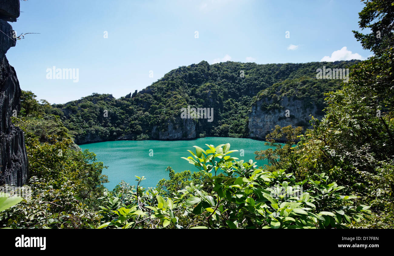 Thailand, MU KOH ANGTHONG National Marine Park, Talay Nai Lagune Stockfoto