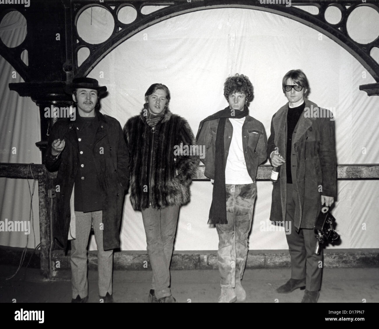DIE BYRDS uns pop-Gruppe in London im Februar 1967 von l: Dave Crosby, Mike Clark, Chris Hillman, Roger McGuinn Stockfoto