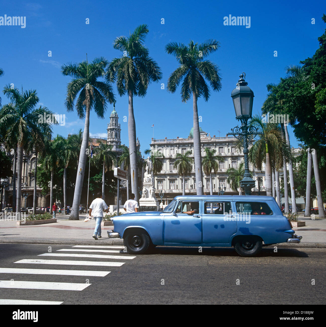 Amerikanische Oldtimer Havanna Kuba Stockfoto