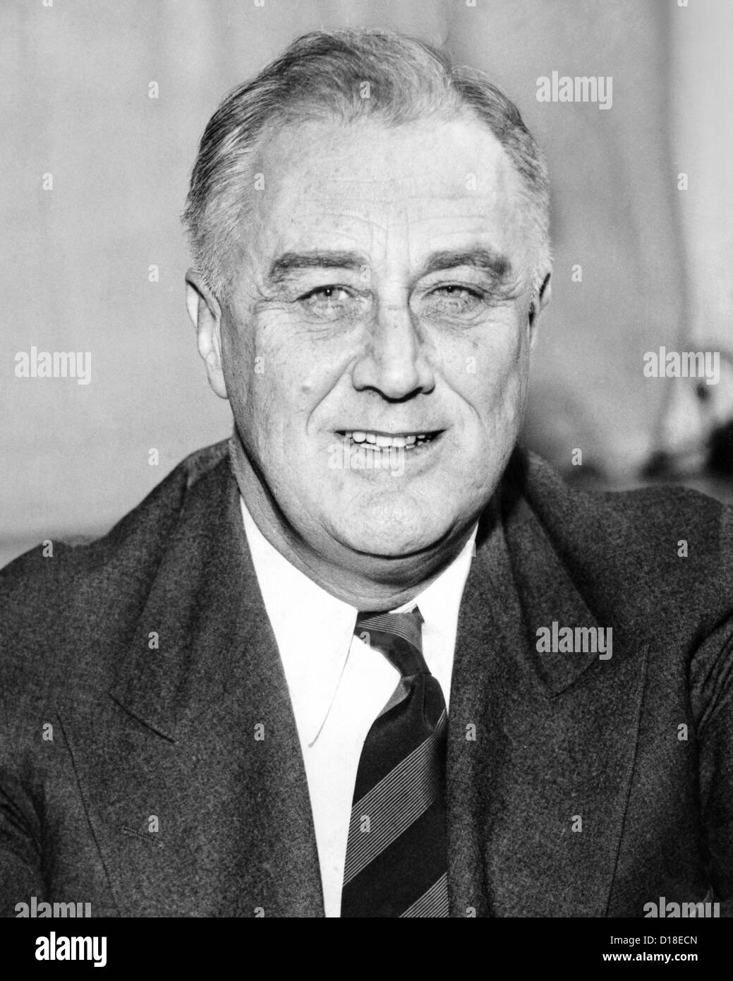 Präsident Franklin d. Roosevelt an seinem 56. Geburtstag. 29. Januar 1938. (CSU ALPHA 124) CSU-Archiv/Everett Collection Stockfoto