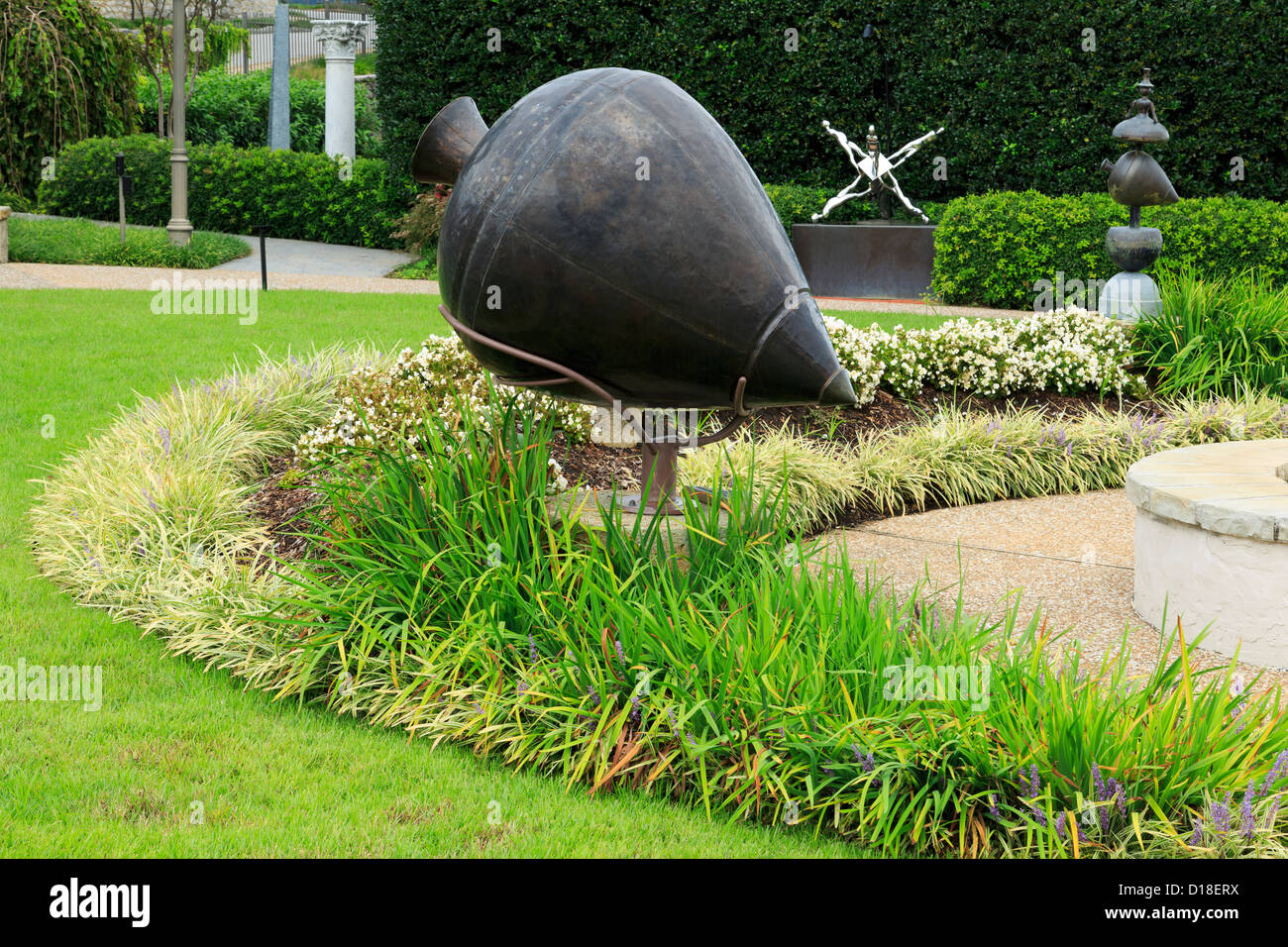 Fluss-Galerie Skulpturengarten, Bluff Ansicht Arts District, Chattanooga, Tennessee, USA Stockfoto