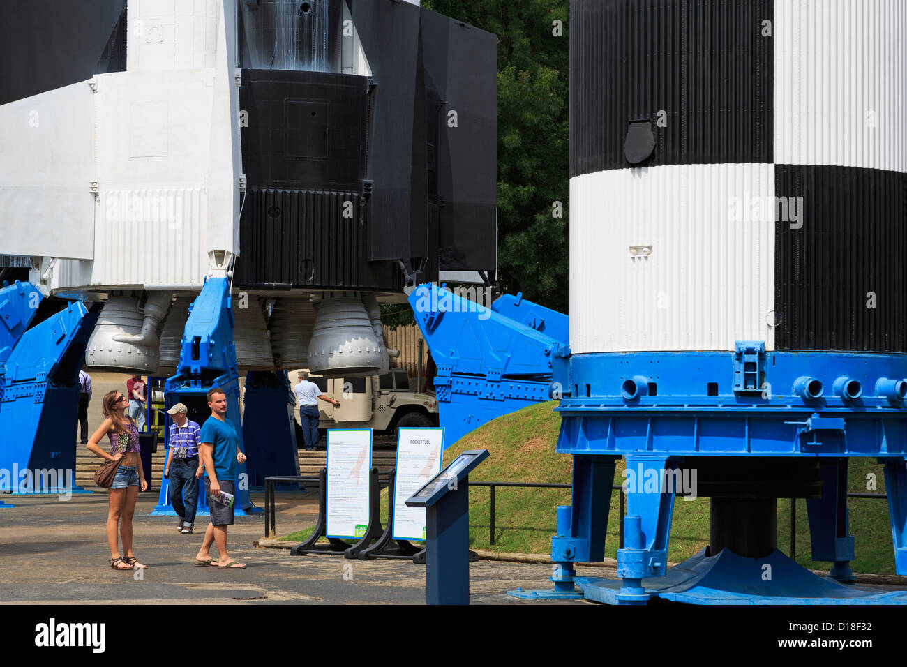 United States Space & Rocket Center in Huntsville, Alabama, USA Stockfoto