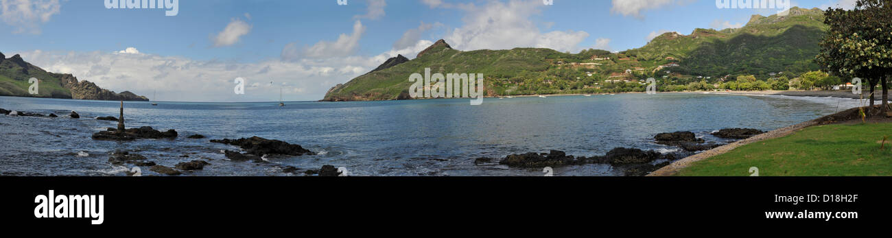 Französisch-Polynesien Nuku Hiva Taiohae Les Marquises Stockfoto