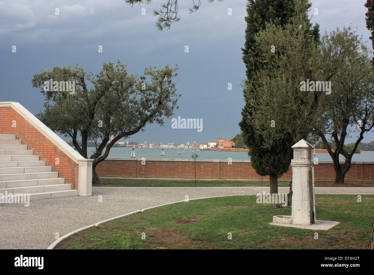 Isola di San Lazzaro Degli Armeni (Sankt Lazarus Island) Stockfoto