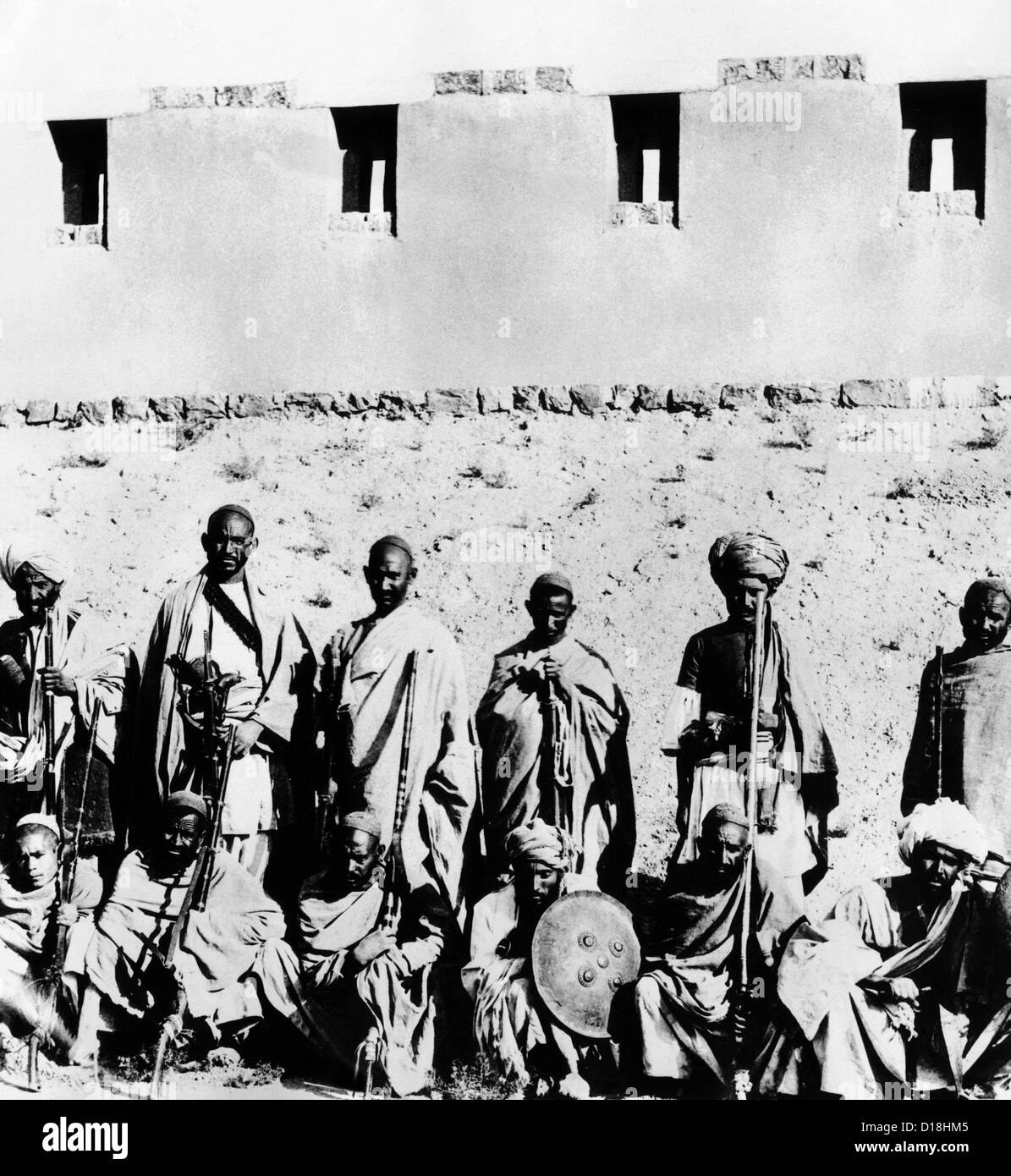 Pashtun Stamm in den 1930er Jahren, im heutigen Pakistan und Afghanistan. Sie bewohnen ca. 1.000 Quadrat-Meilen westlich von der Peshawar Stockfoto