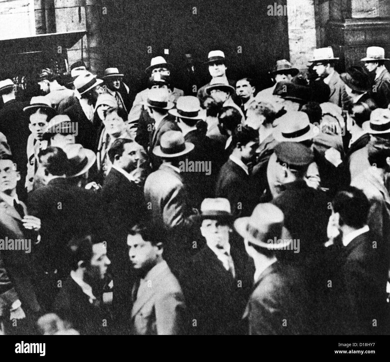 Börsencrash 1929 Stockfotos & Börsencrash 1929 Bilder - Alamy