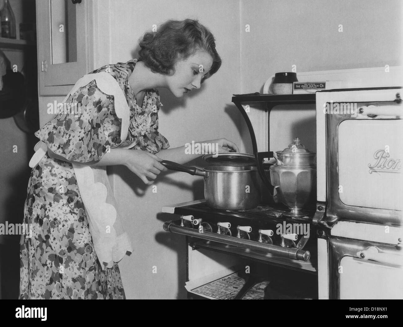 Überprüfung auf Abendessen Stockfoto