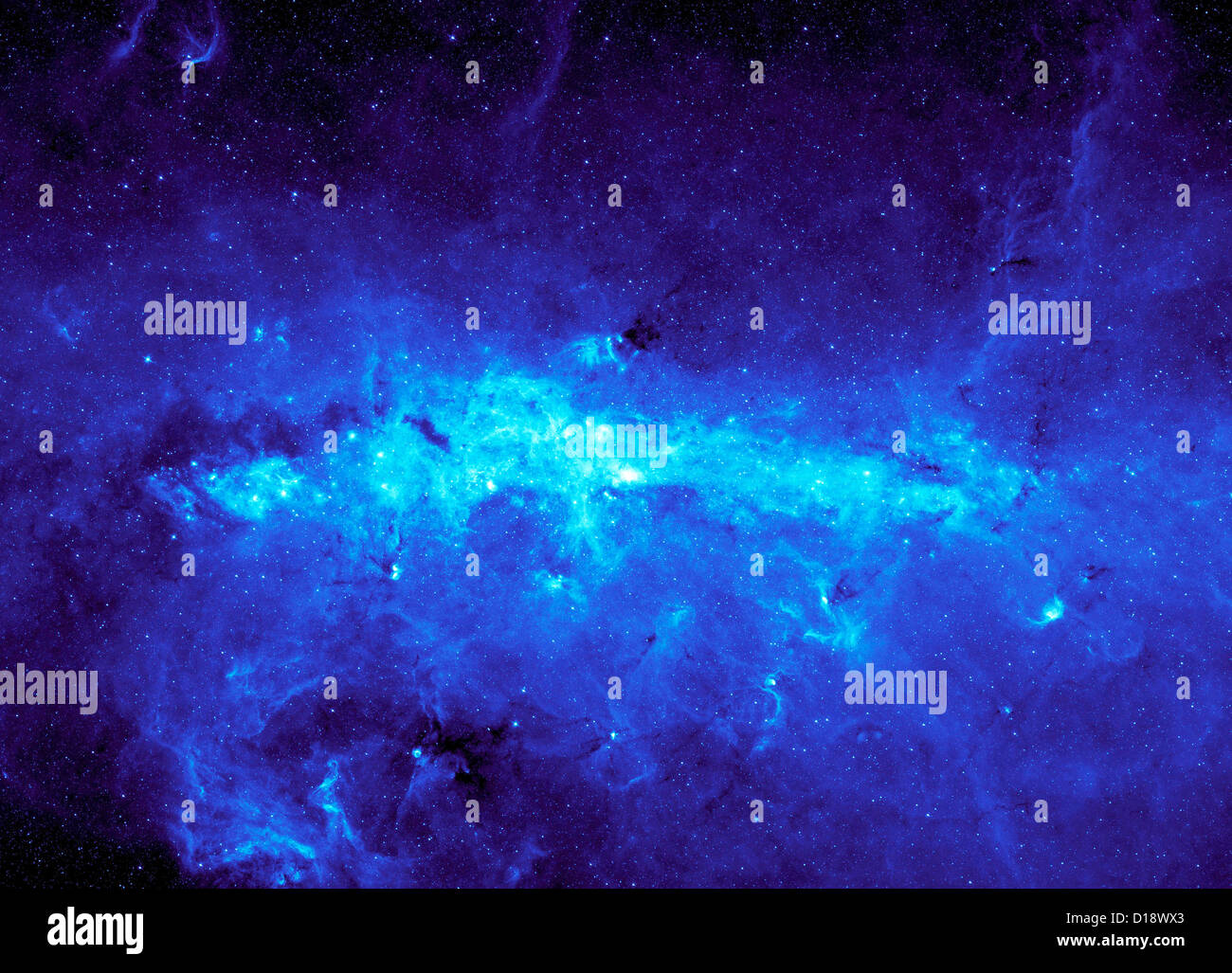 NASA Bild vom Hubble-Teleskop von einem Sternenhimmel Milchstraße  Stockfotografie - Alamy