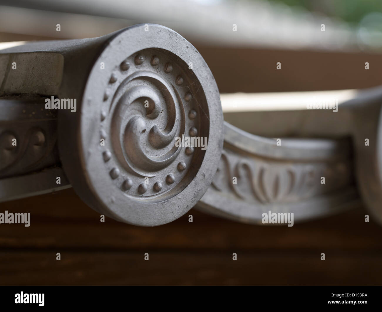 Dach Ziegel Detail an Ryōan-Ji Zen-buddhistischen Tempel in Kyoto Japan. Stockfoto