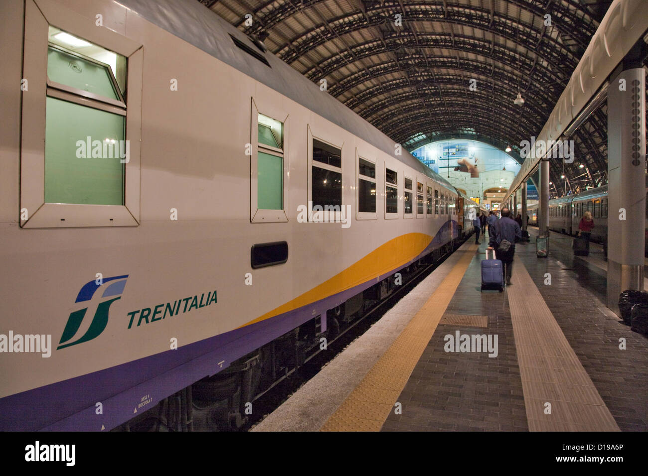 Hauptbahnhof, Mailand Italien Stockfoto