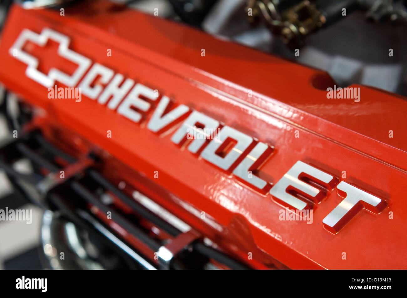 Chevrolet-Motor Stockfoto