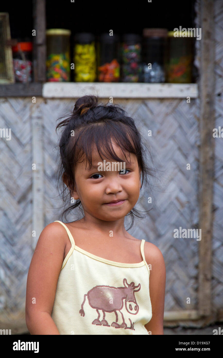 Junge lokale, El Nido, Palawan, Philippinen Stockfoto