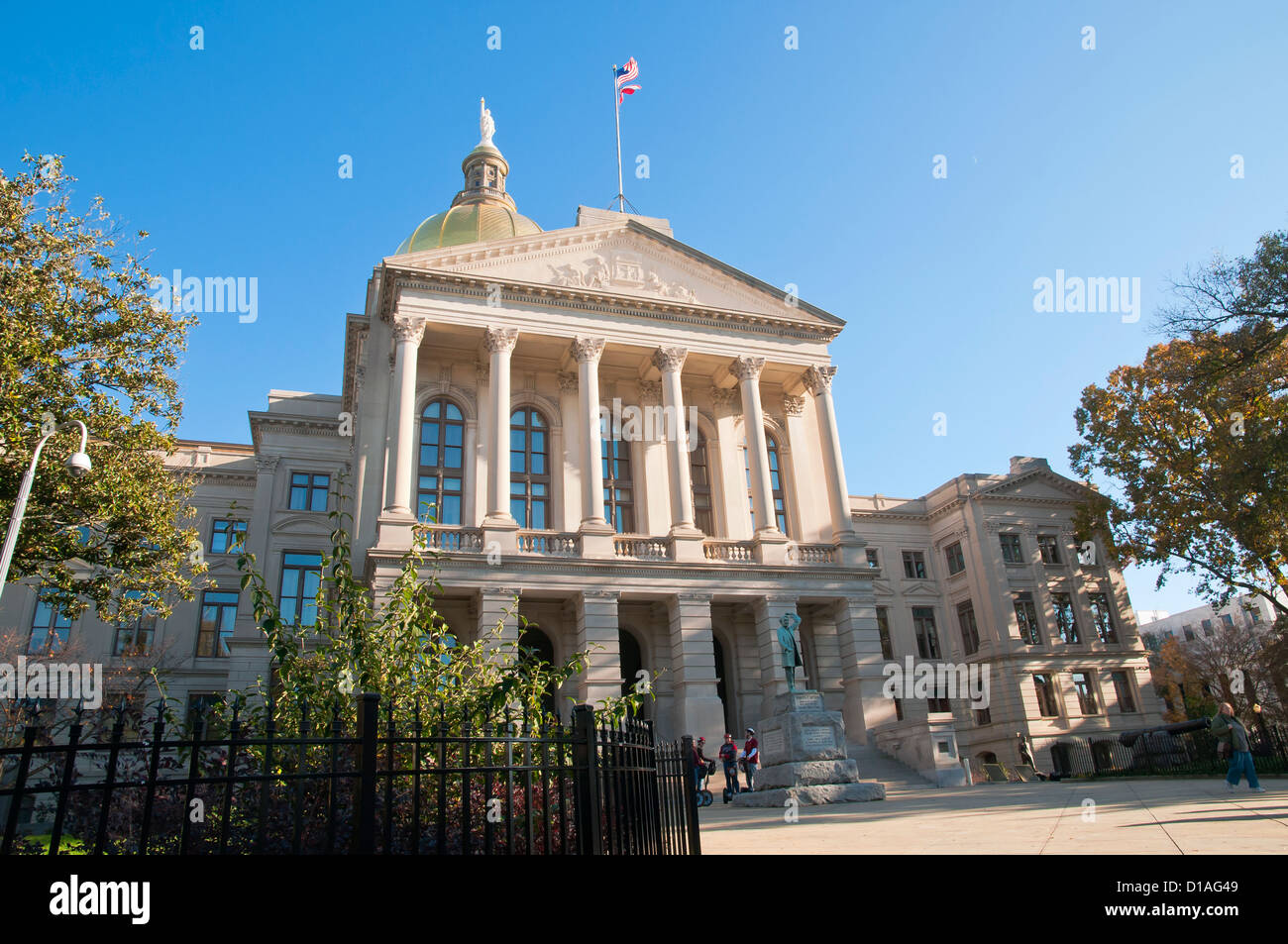 Kapitol von Georgia, Atlanta, Hauptstadt von Georgia, USA Stockfoto