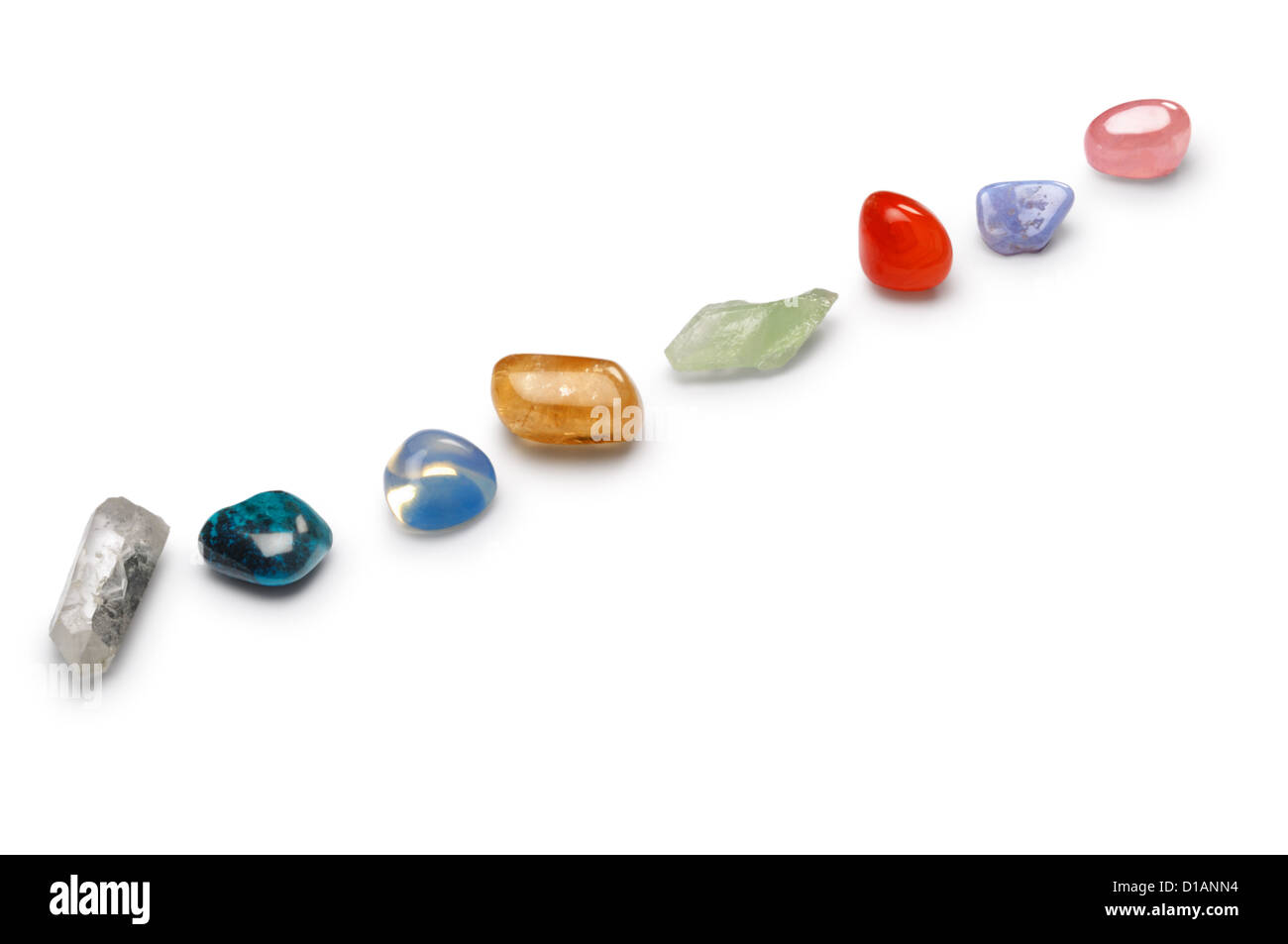 Heilsteine - John Gollop Stockfoto