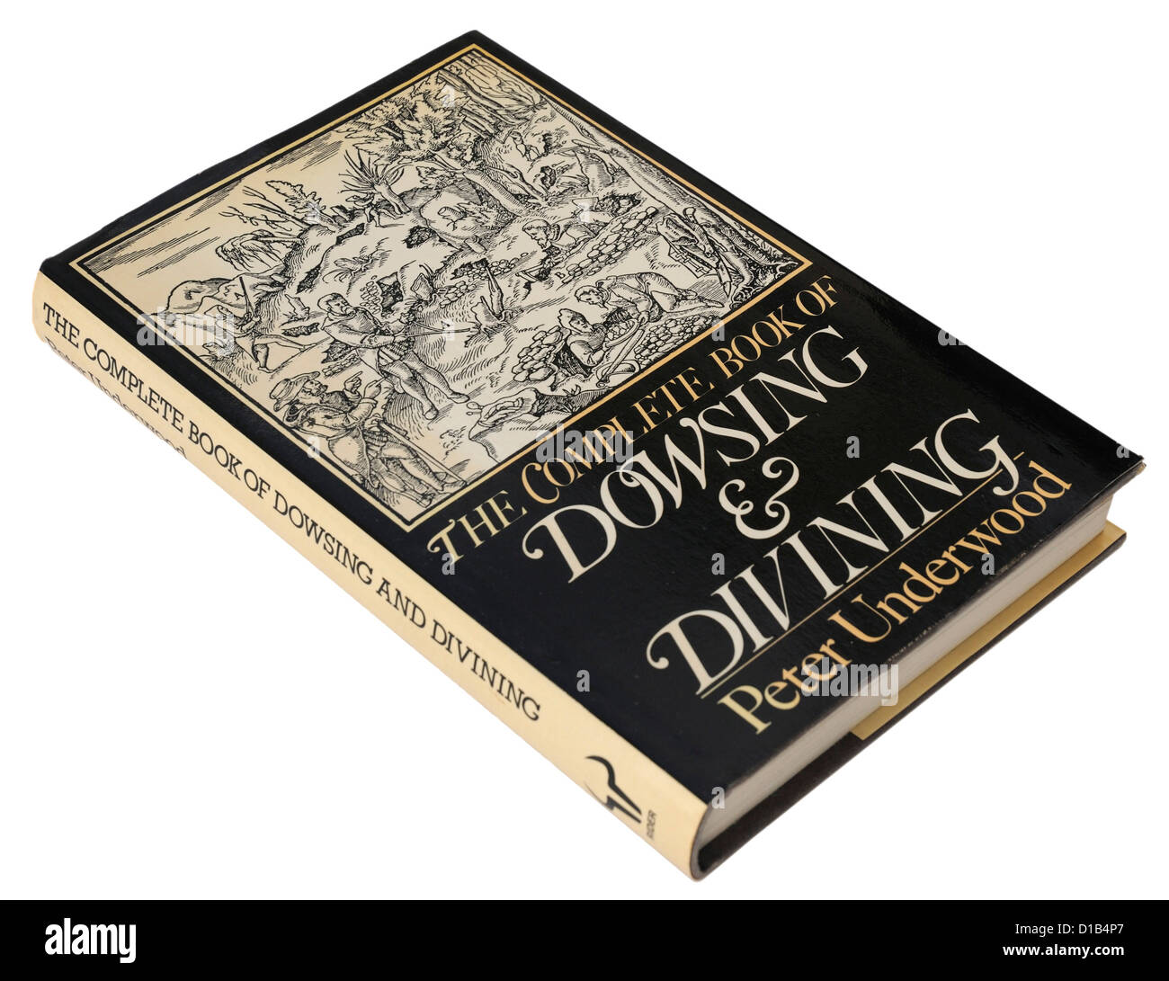 Das komplette Buch der Radiästhesie und Wünschelrute von Peter Underwood Stockfoto