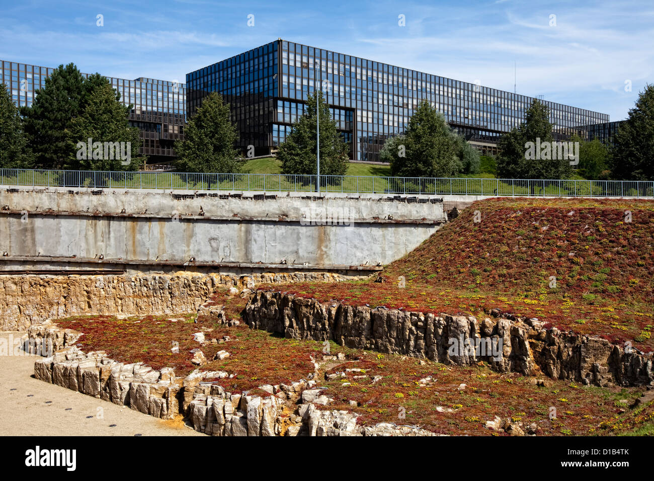 Europäischen Kommission, Jean-Monnet-Gebäude, Europaviertel, Kirchberg-Plateau, Luxemburg-Stadt, Europa Stockfoto