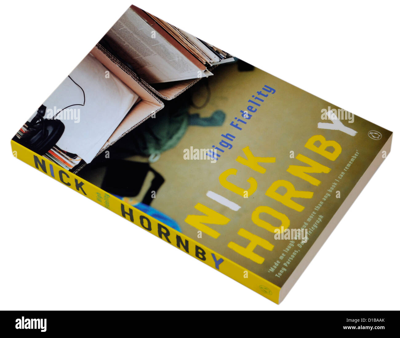 High Fidelity von Nick Hornby Stockfoto