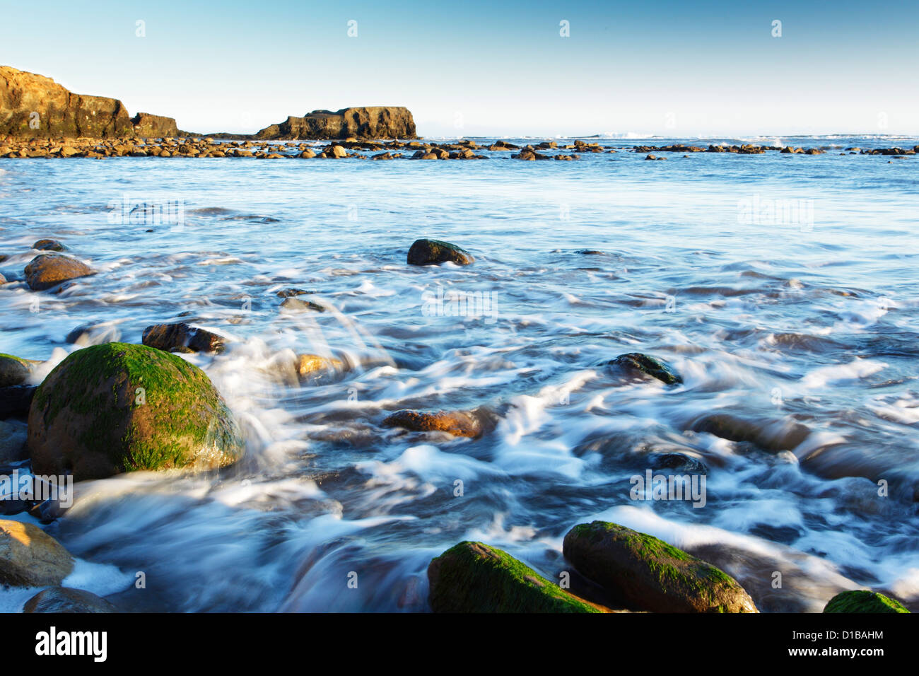 Gegen Bay mit Blick auf gegen Nab in North York Moors National Park Stockfoto