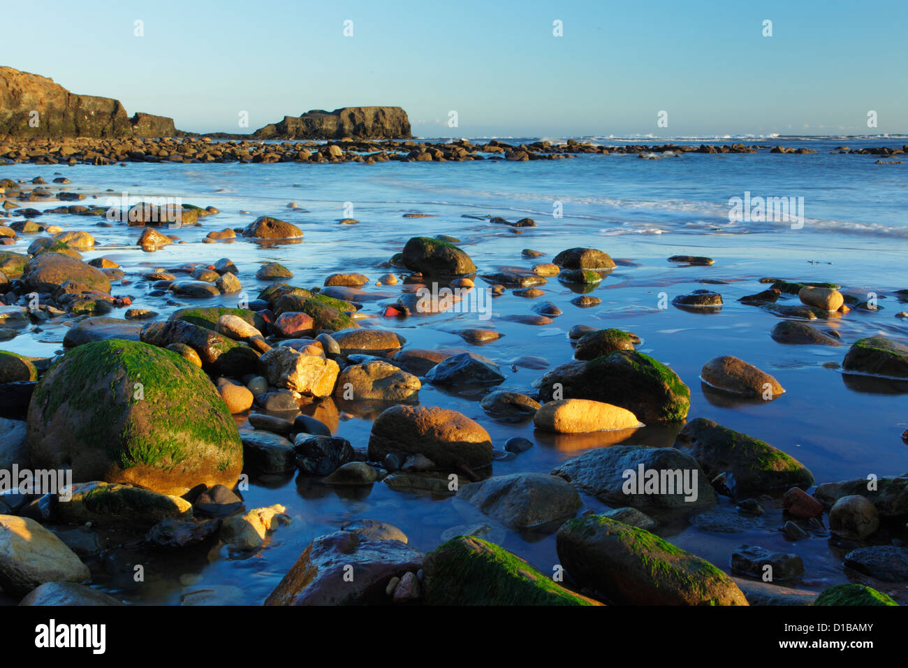 Gegen Bay mit Blick auf gegen Nab in North York Moors National Park Stockfoto