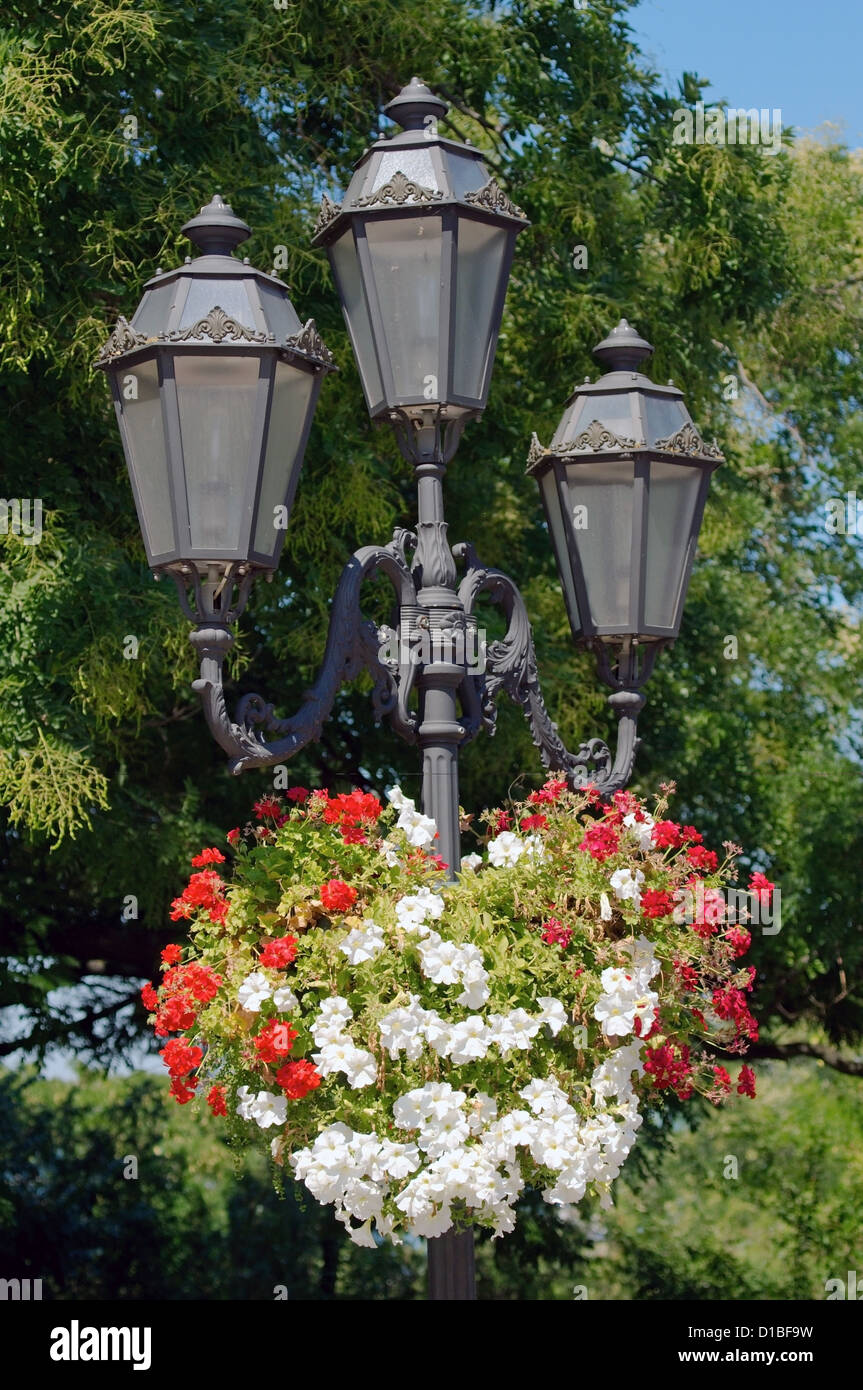 die alte Straße Lichtmast, Odessa, Ukraine, Osteuropa Stockfoto