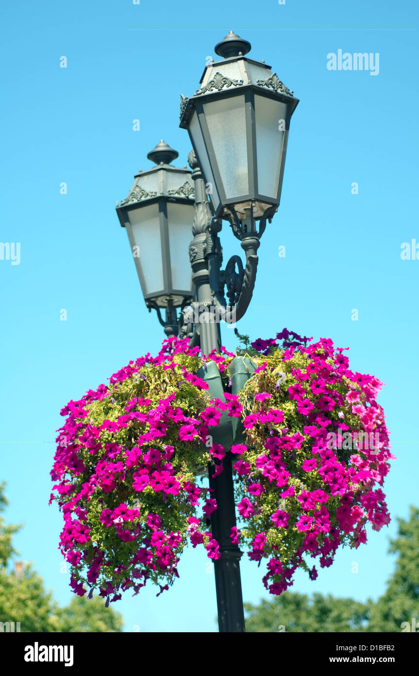 die alte Straße Lichtmast, Odessa, Ukraine, Osteuropa Stockfoto