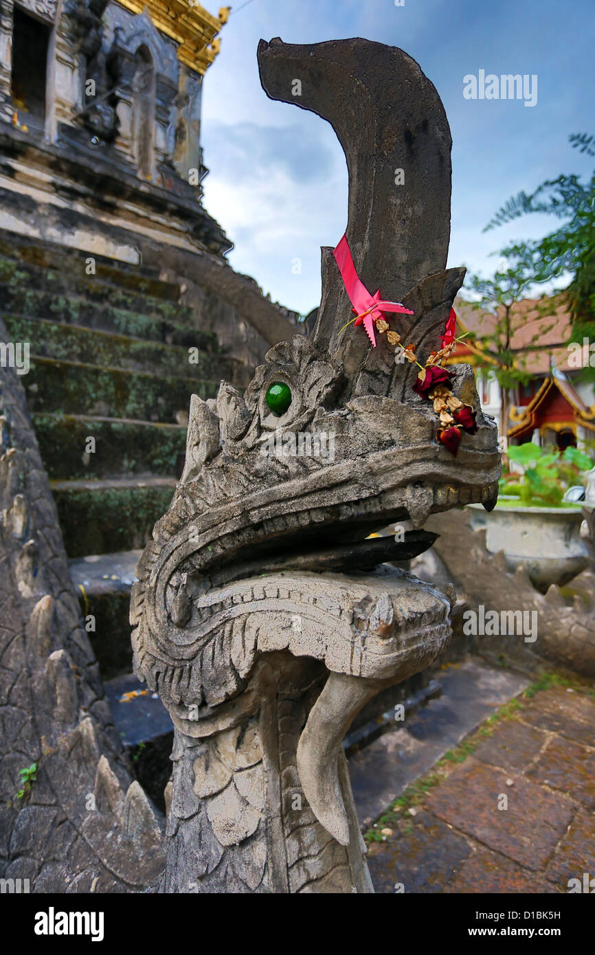 Wat Chiang Man, der älteste Tempel in Chiang Mai, Thailand Stockfoto