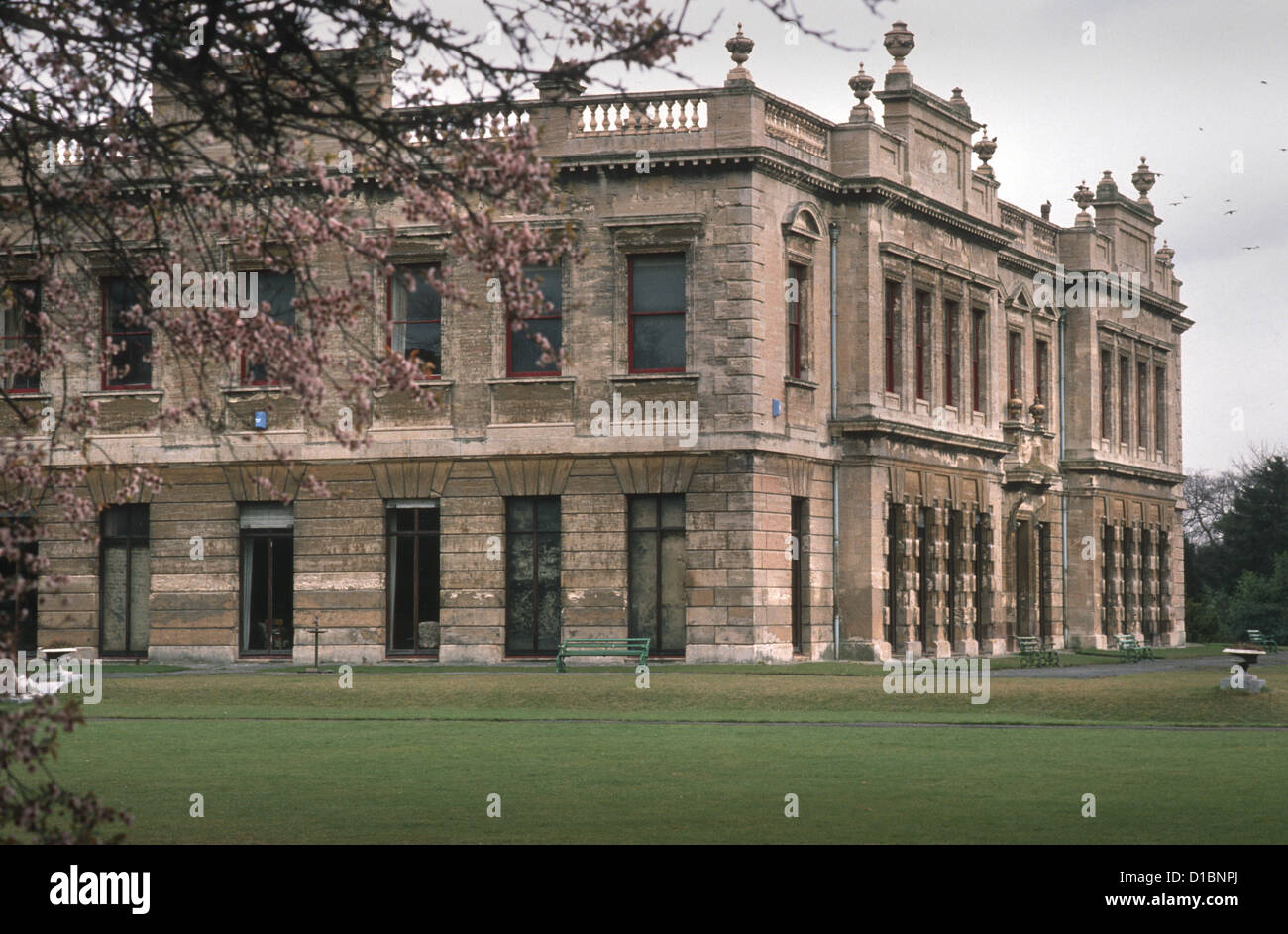 Brodsworth Hall, Yorkshire. Fotografiert im Wohnzimmer von Brodsworth Hall Stockfoto