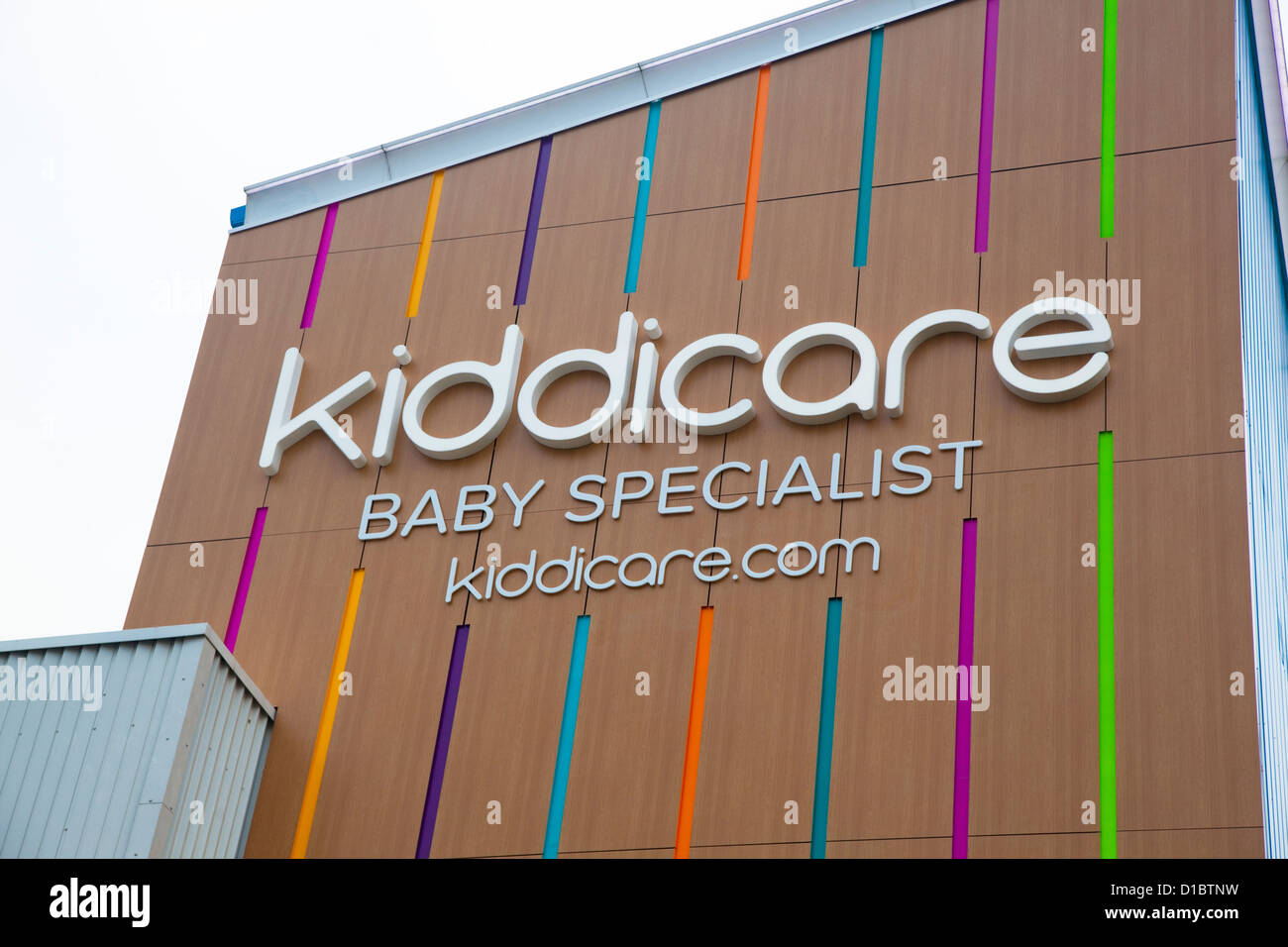 Kiddicare, Baby-Fachhändler, Einzelhandel Lager, UK Stockfoto