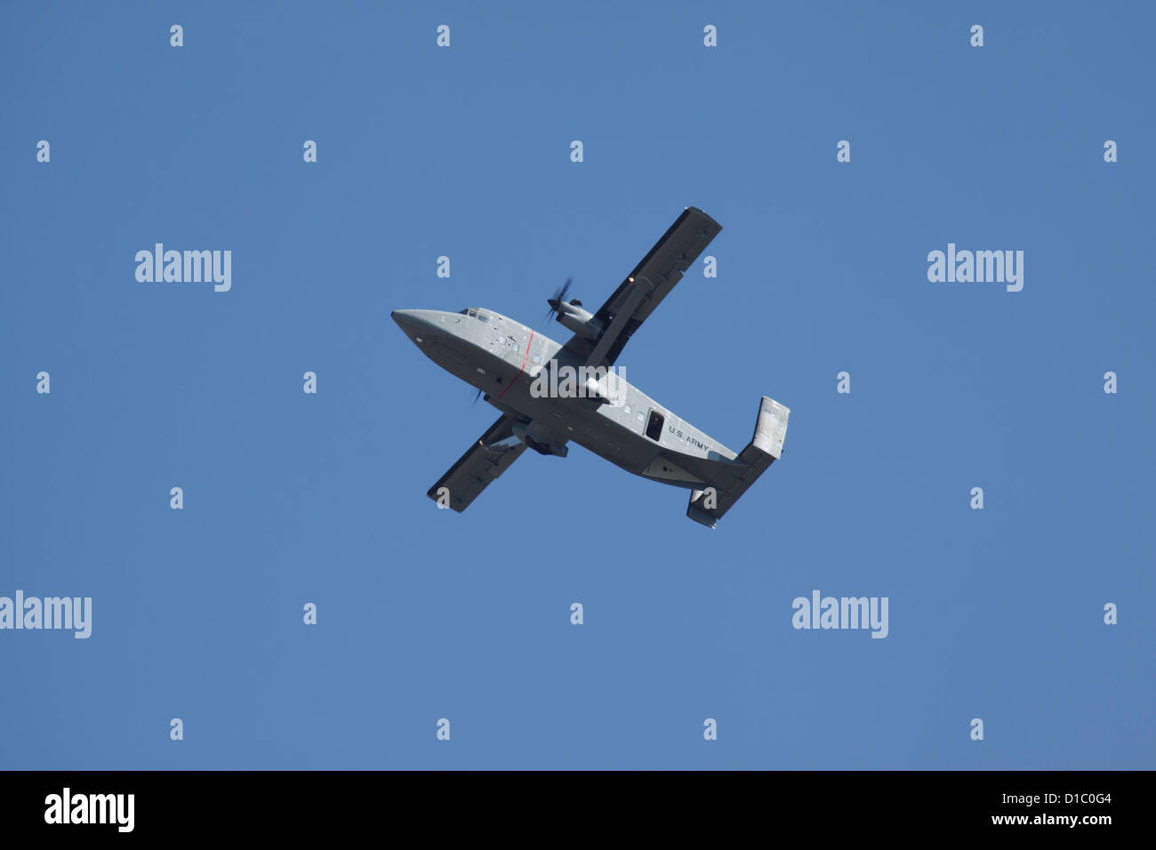Die c-23 Sherpa ist ideal für kleine Gruppen von Menschen bewegt und mittlere Ladung lädt für die United States Army. Stockfoto