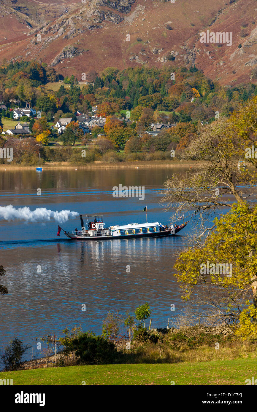 Coniston Water in den Lake District National Park. Stockfoto