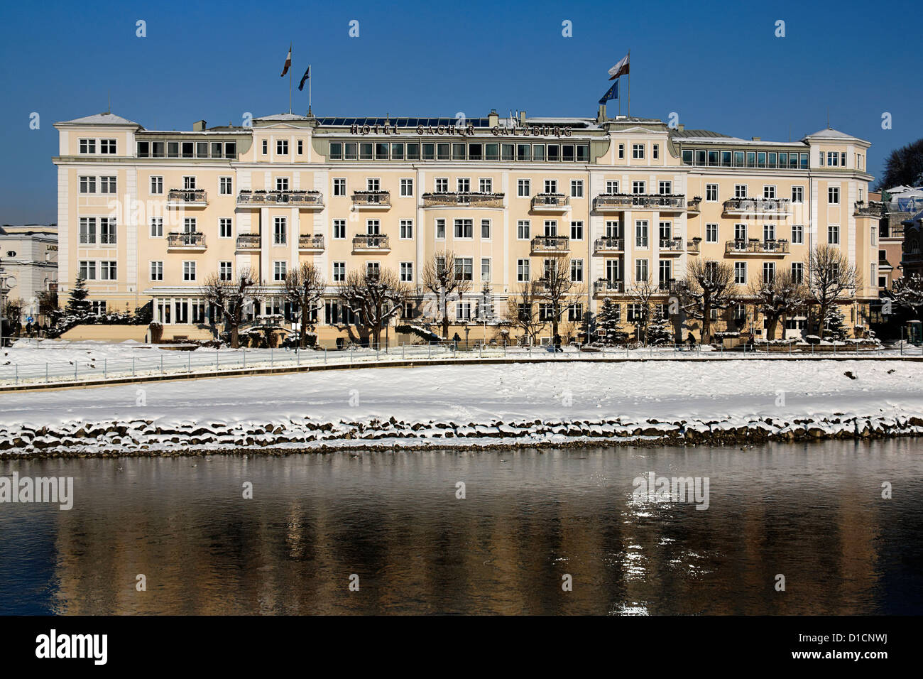 Hotel Sacher Salzburg, Österreich-Europa Stockfoto