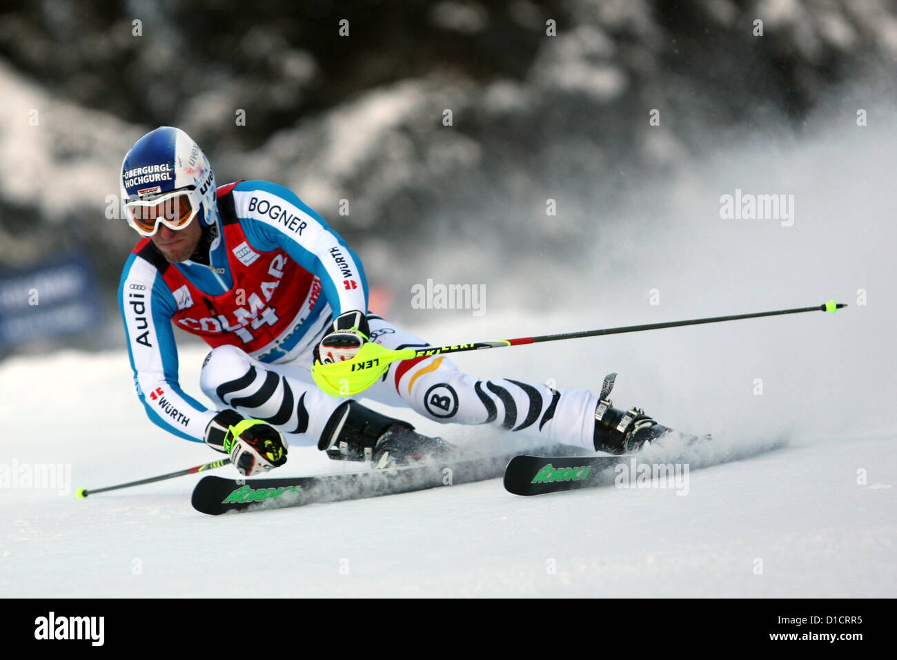 16.12.2012. Alta Badia, Italien. Fritz DOPFER (GER) in Aktion während der FIS Alpine Ski World Cup Männer Alta Badia, Italien 2012-2013 Stockfoto