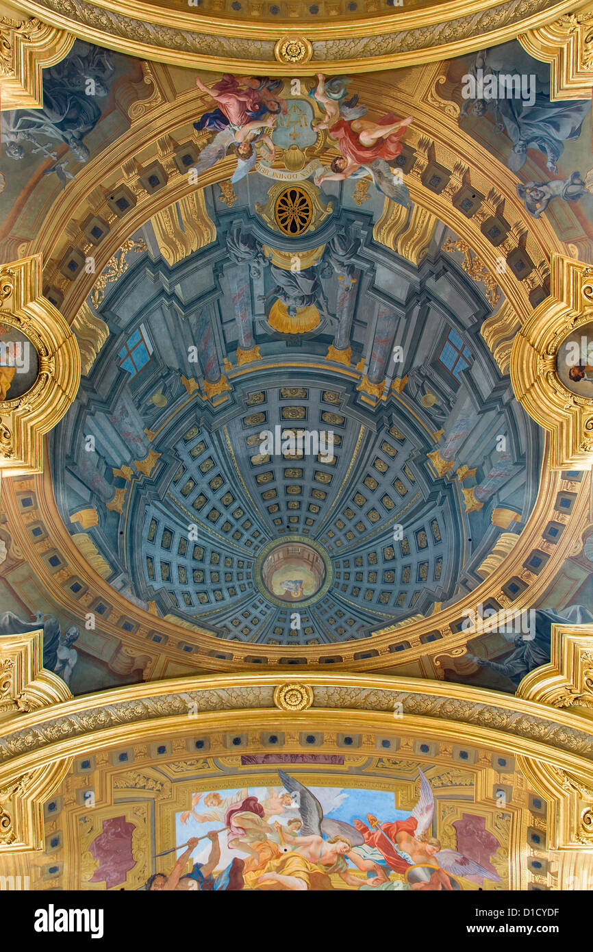 Österreich, Wien, Jesuitenkirche Stockfoto