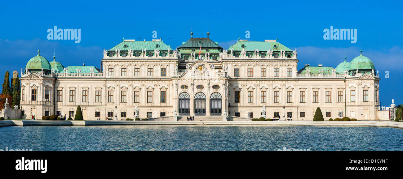 Österreich, Wien, Schloss Belvedere Stockfoto