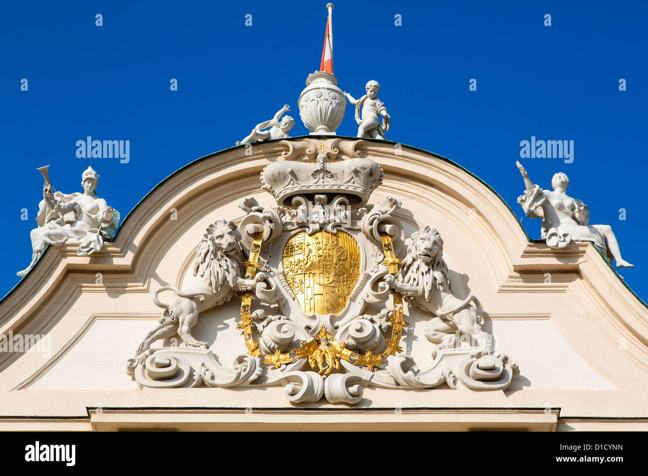 Österreich, Wien, Schloss Belvedere Stockfoto