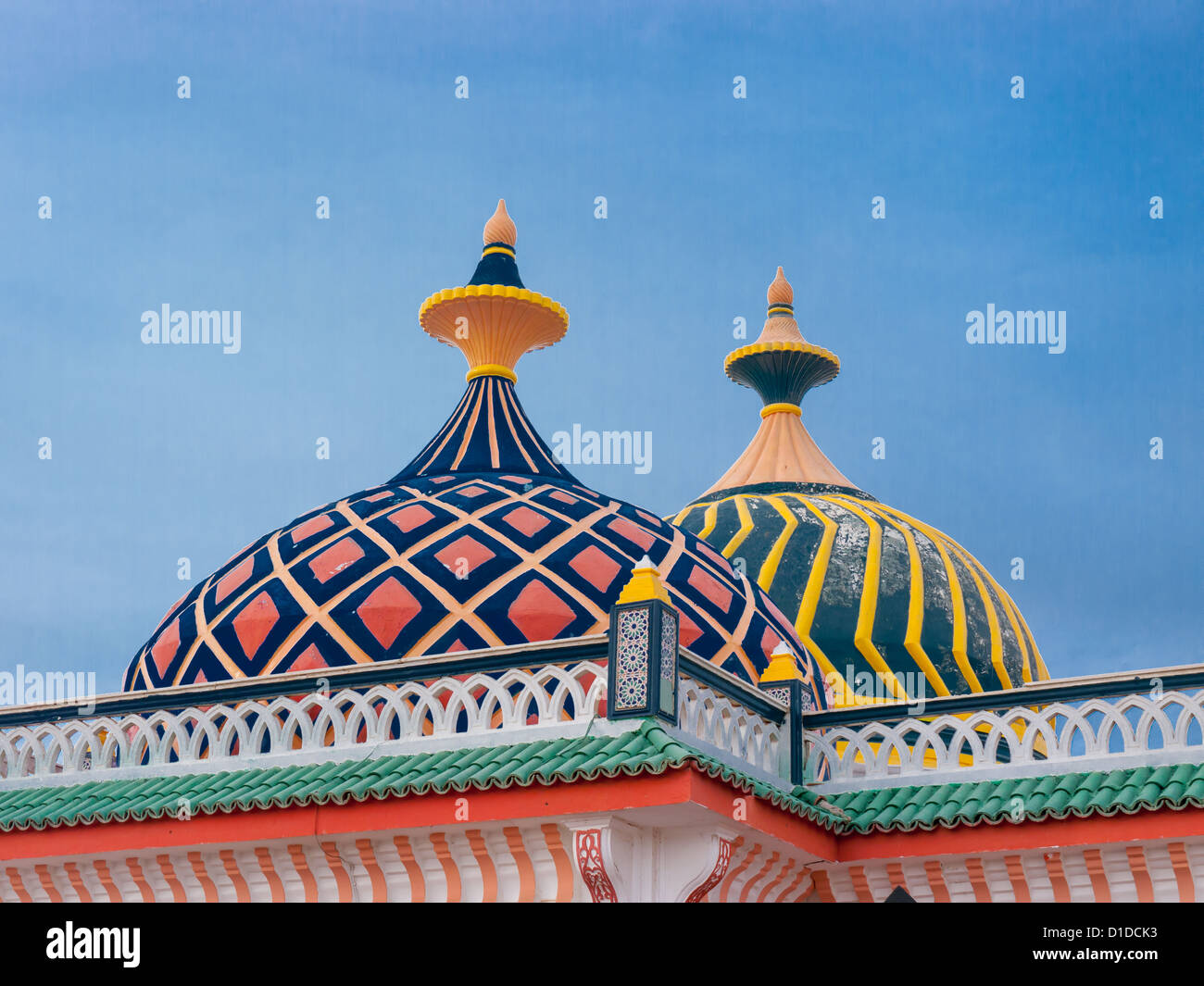 Bunte Kuppeln in Fantasia, ein Entertainment-Center in Sharm El Sheikh, Ägypten Stockfoto