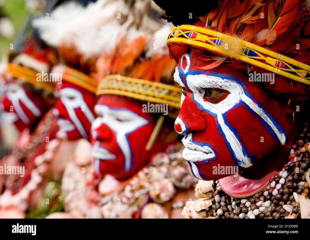 Mount Hagen Sing sing Festival, Hochland, Papua Neuguinea Stockfoto