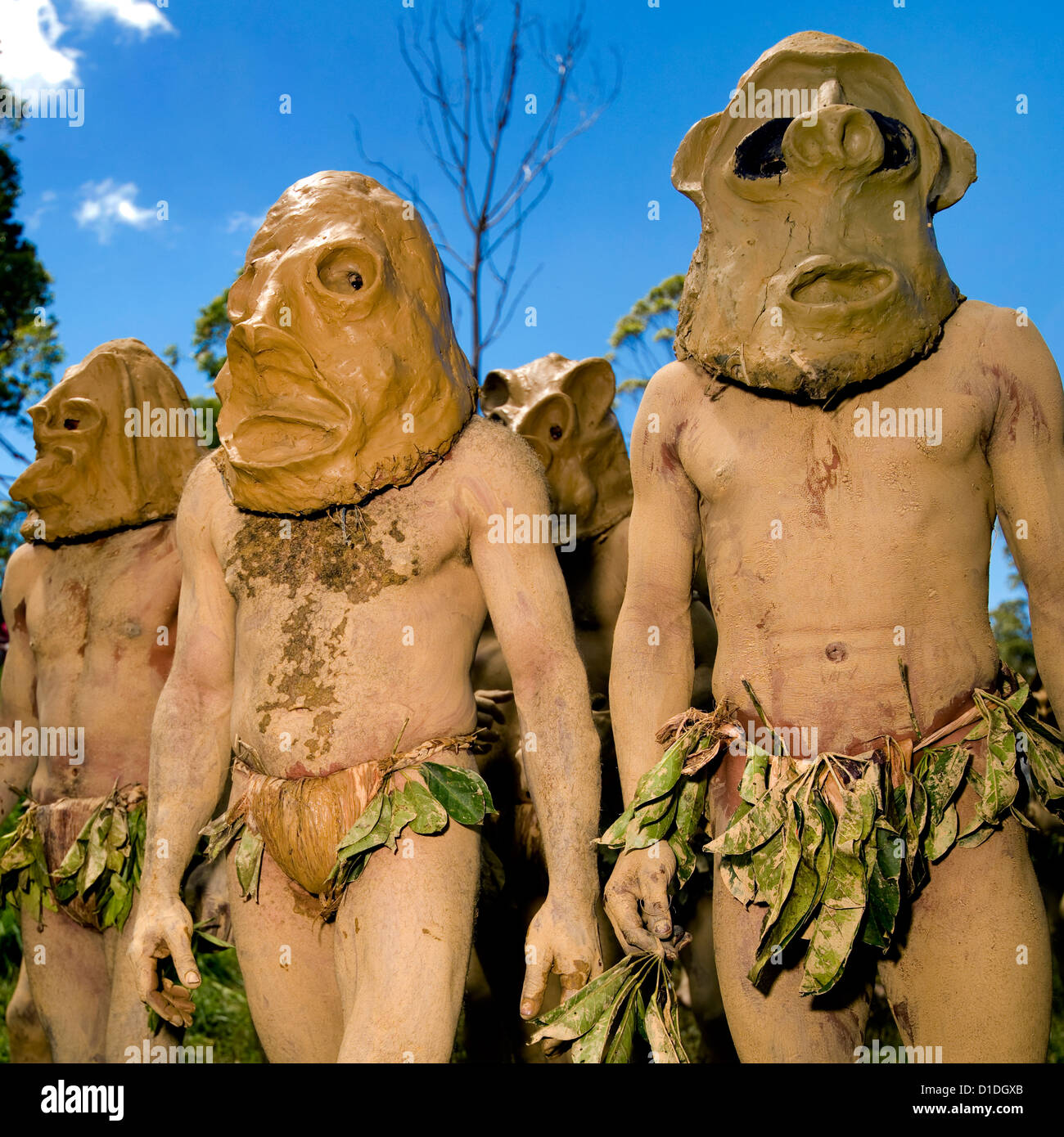 Mount Hagen Sing sing Festival, Hochland, Papua Neuguinea Stockfoto