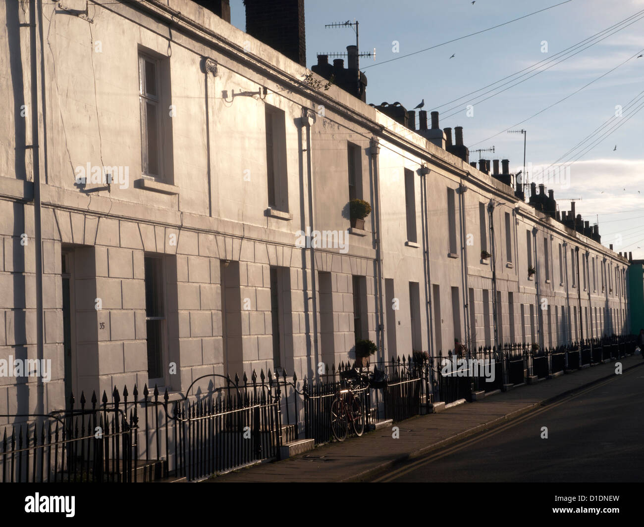 Die elegante North Laine Street, Kensington Place, Brighton Stockfoto