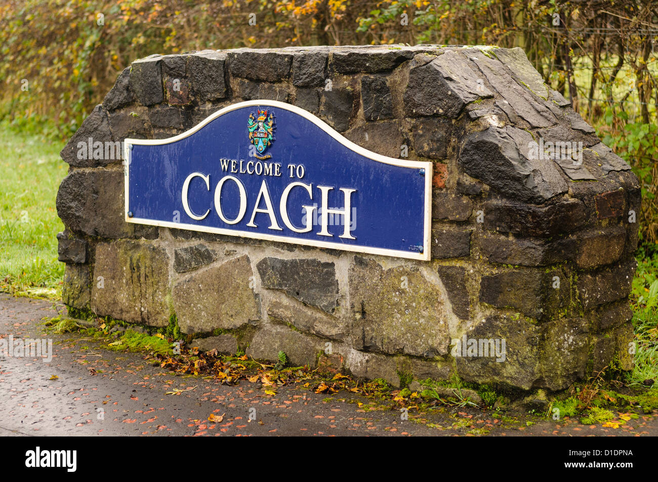 Coagh Willkommen in coagh -Fotos und -Bildmaterial in hoher Auflösung – Alamy