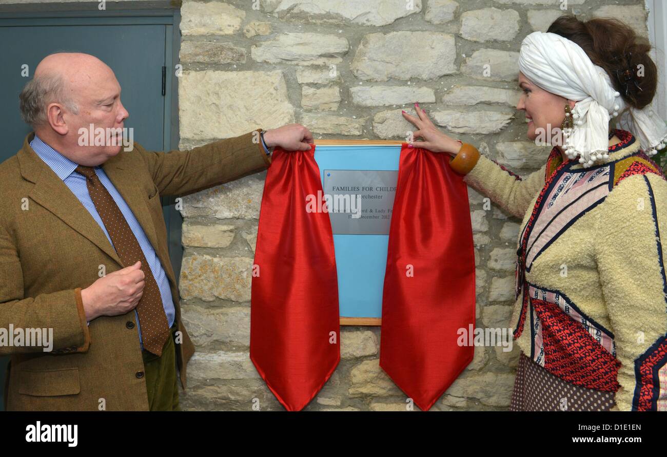 Herrn Julian und seine Frau Lady Emma Fellowes Stockfoto