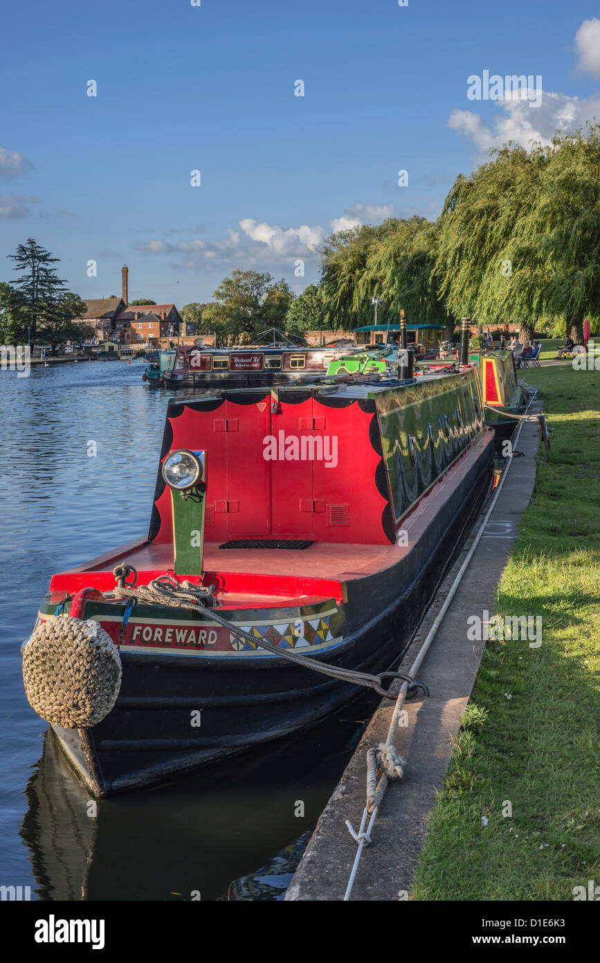 Fluss-Festival, Stratford-upon-Avon, Warwickshire, England, Vereinigtes Königreich, Europa Stockfoto