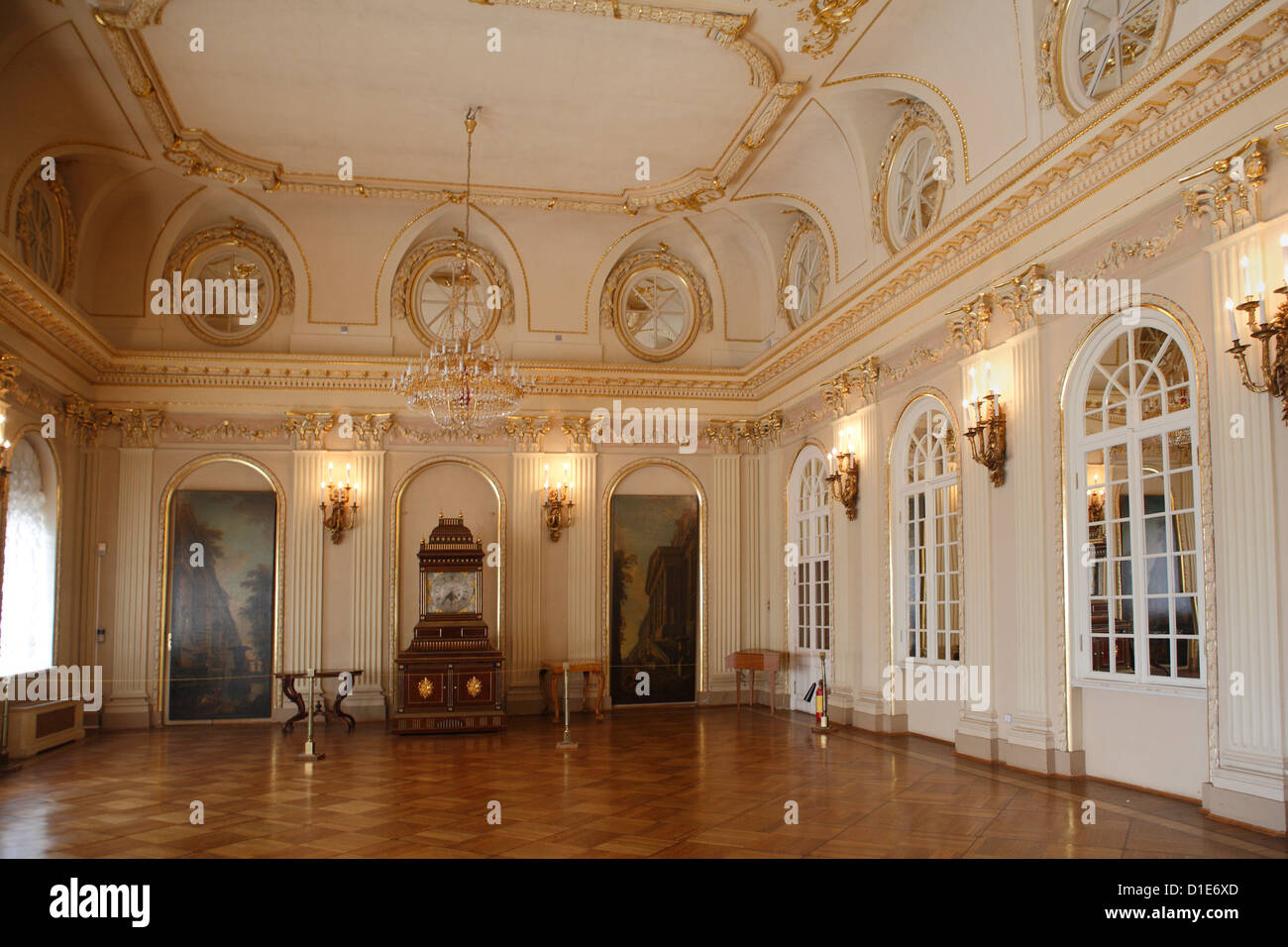 Innenraum Der Menschikow Palast St Petersburg Russland