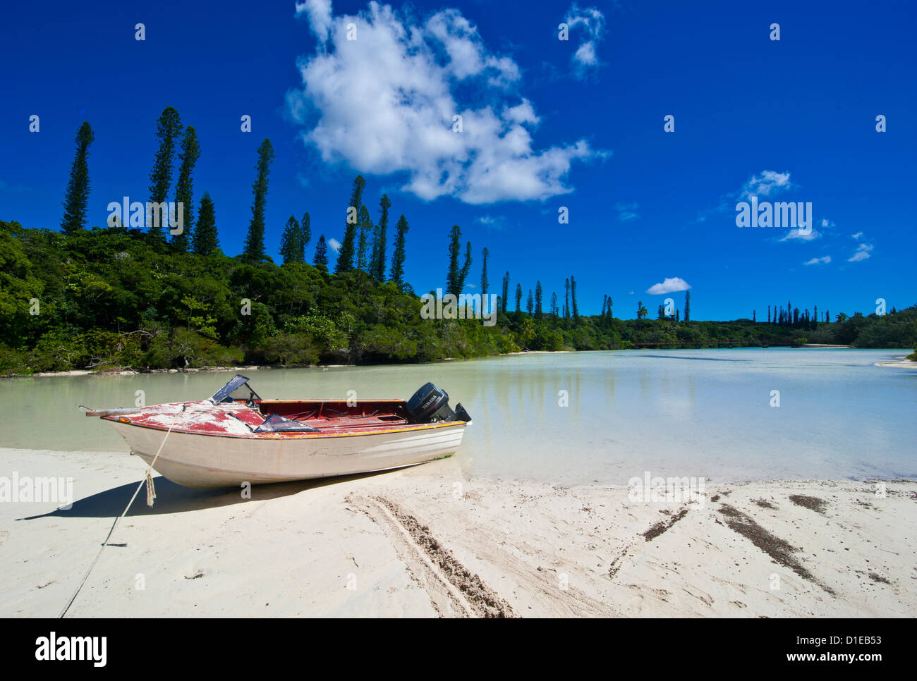 Bucht de Oro, Ile des Pins, Neukaledonien, Melanesien, Südsee, Pazifik Stockfoto