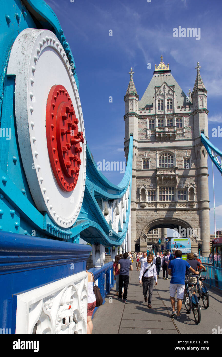 Tower Bridge, London, England, Vereinigtes Königreich, Europa Stockfoto