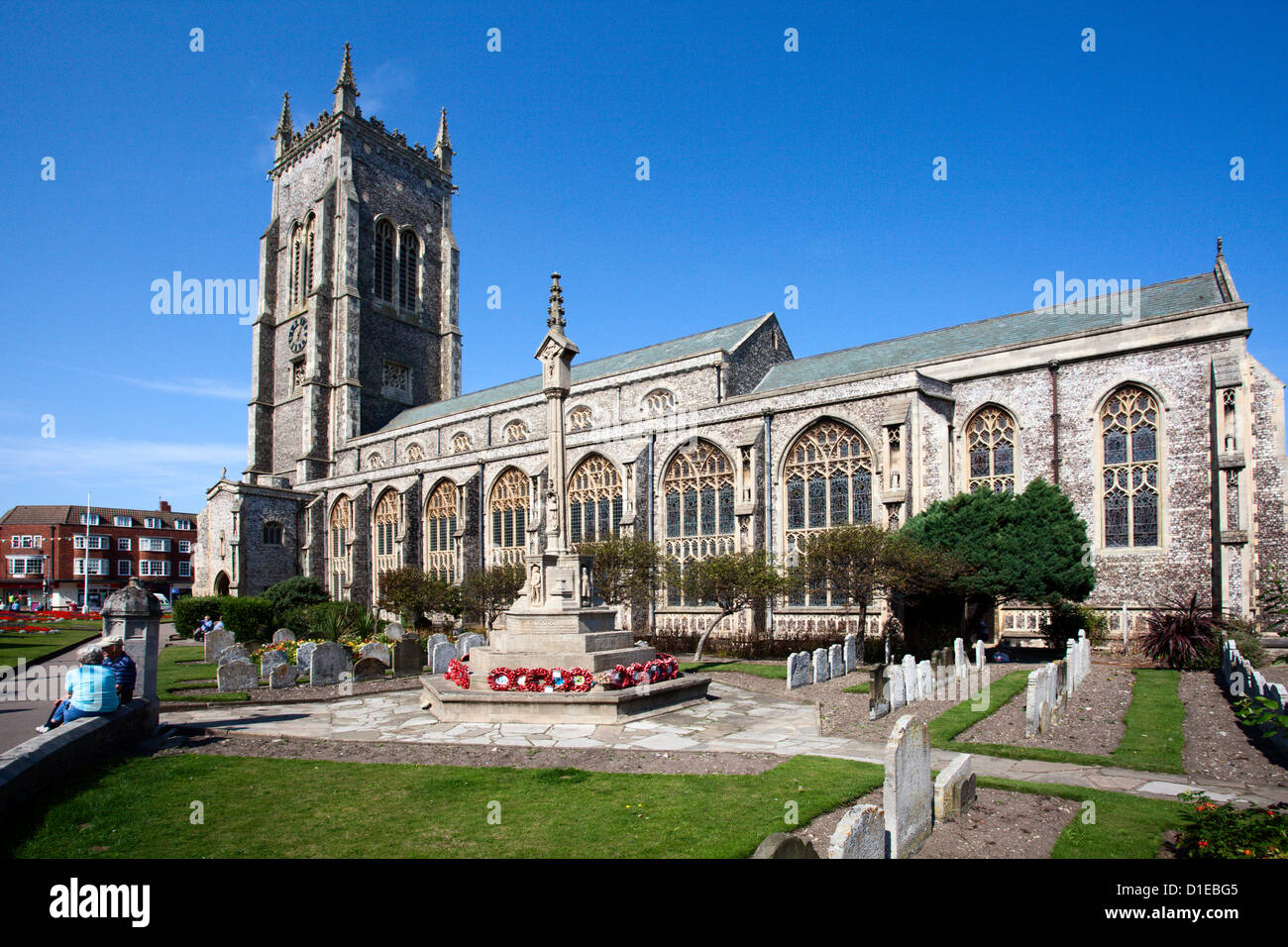 Kirche St. Peter und St. Paul in Cromer, Norfolk, England, Vereinigtes Königreich, Europa Stockfoto